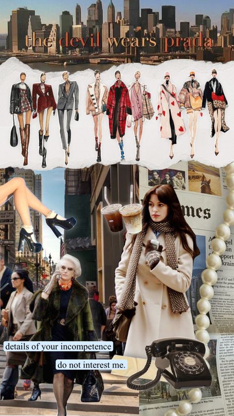 #thedevilwearsprada #annehathaway #merylstreep #fashionindustry #fashion #magazine #collage #devilwearsprada #film #aesthetic #newyork #newyorkfashion #nyc #newyorkcity Collage Dress Outfit, Outfits Collage Aesthetic, Fashion Journalism Aesthetic, Prada Aesthetic Outfit, Fashion Collage Aesthetic, Fashion Magazine Collage, Newyorker Fashion, Outfit Collage Aesthetic, Fashion Magazine Aesthetic