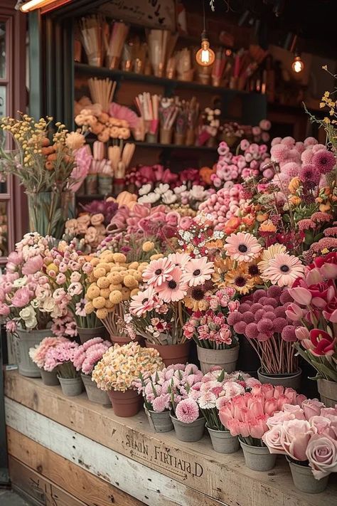 Flower Shop Signs, Lily Bloom Flower Shop, Flowers Shop Aesthetic, Floral Shop Aesthetic, Flower Store Aesthetic, Floral Shop Ideas, Coffee And Flower Shop, Flower Shop Ideas, Flower Shop Cafe