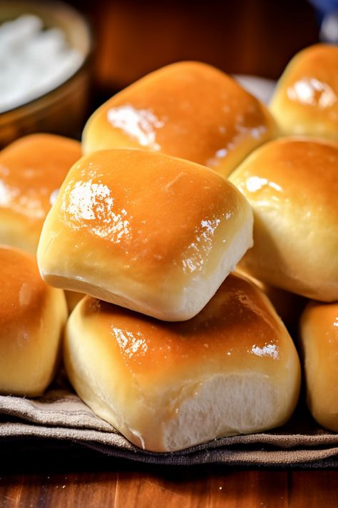 Copycat Texas Road House Rolls Homemade Butter Rolls, Texas Road House Rolls, Road House Rolls, Texas Roadhouse Rolls, Cinnamon Honey Butter, Homemade Breads, Active Dry Yeast, Easy Rolls, Adobe Express