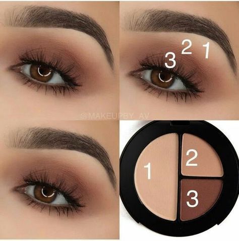 Makeup Hoco, Makeup Order, Beginners Eye Makeup, Eye Makeup Techniques, Makeup Tutorial Eyeshadow, Eye Makeup Pictures, Eye Makeup Steps, Makijaż Smokey Eye, Simple Eye Makeup