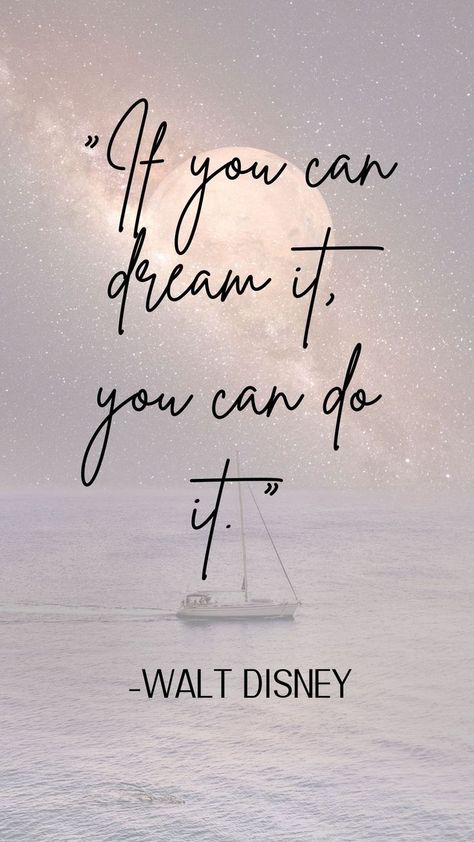 short inspirational life quotes. " If you can dream it, you can do it." -Walt Disney Inspirational Quotes For Study, Life Quotes Inspirational Wallpaper, Motivation Words Wallpaper, Boards Motivation Quotes, Study Related Quotes, Dream Thoughts, Short Inspirational Quotes For Students, Qoutes About Motivating Yourself Short, Motivational Things