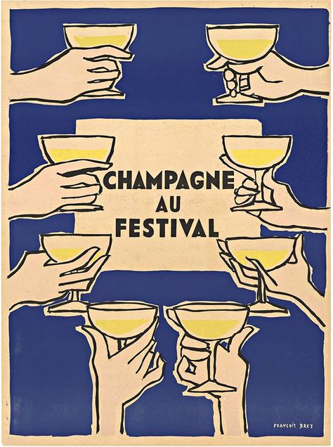 It is almost Labor Day and time to Celebrate!  Original mid-century vintage poster Champagne au Festival, 24 x 32" great for your bar or family room.  French Champagne posters are very collectible!  Don't let this one get away.   http://www.TheVintagePoster.com   #FrenchPosters #Champagne French Poster, Dorm Posters, Vintage Champagne, White Poster, Art Collage Wall, Room Posters, New Wall, My New Room, Sticker Art