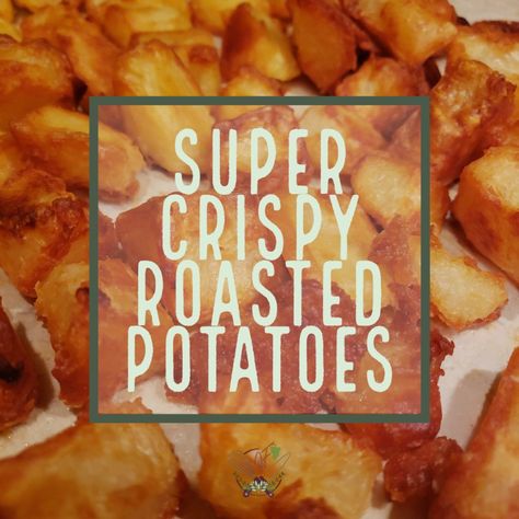 Super Crispy Roasted Potatoes Roasted Russet Potatoes, Russet Potato Recipes, Crispy Roasted Potatoes, Best Roast Potatoes, Crispy Roast Potatoes, Potatoes In Oven, Oven Roasted Potatoes, Hashbrown Recipes, Breakfast Potatoes