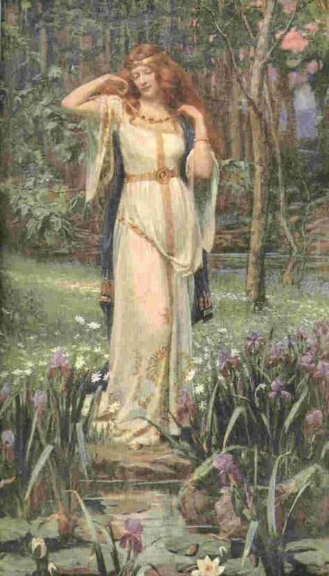 Freyja Norse Goddess Of Love, Freya Goddess, Norse Goddess, Arthur Rackham, Henry Moore, Arte Van Gogh, John Keats, Old Norse, The Necklace