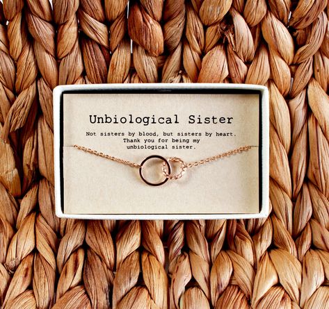 Unbiological Sister Necklace, Aunt Necklace, Grandmother Necklace, Granny Gifts, Unbiological Sister, Godson Gifts, Grandma Necklace, Nephew Gifts, Goddaughter Gifts