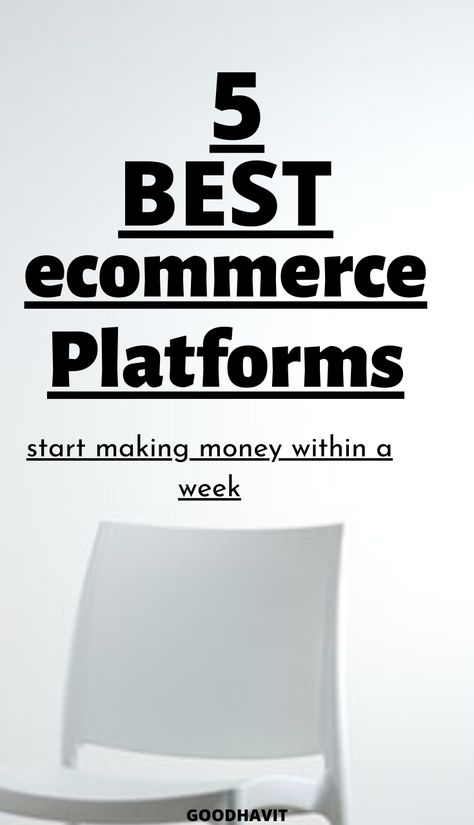 best ecommerce platforms Best Online Selling Platform, Online Selling Platforms, Eye Twitch, Ecommerce Startup, Ecommerce Dropshipping, Website Portfolio, Airbnb Promotion, Business Checklist, Amazon Business