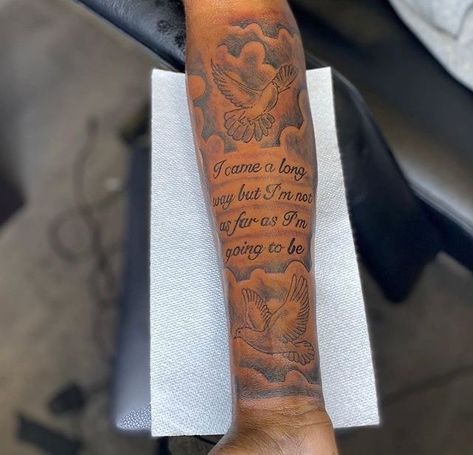 Leg Tattoo Men Calves Design, Tatoos Men Small Arm, Forearm Tattoo Quotes Men, Forearm Tattoo Men Sleeve Clouds, Rare Tattoos Men Forearm, Bible Verse Tattoos For Men, Rare Tattoos Men, Tattoo Quotes Men, Tattoo Ideas Forearm