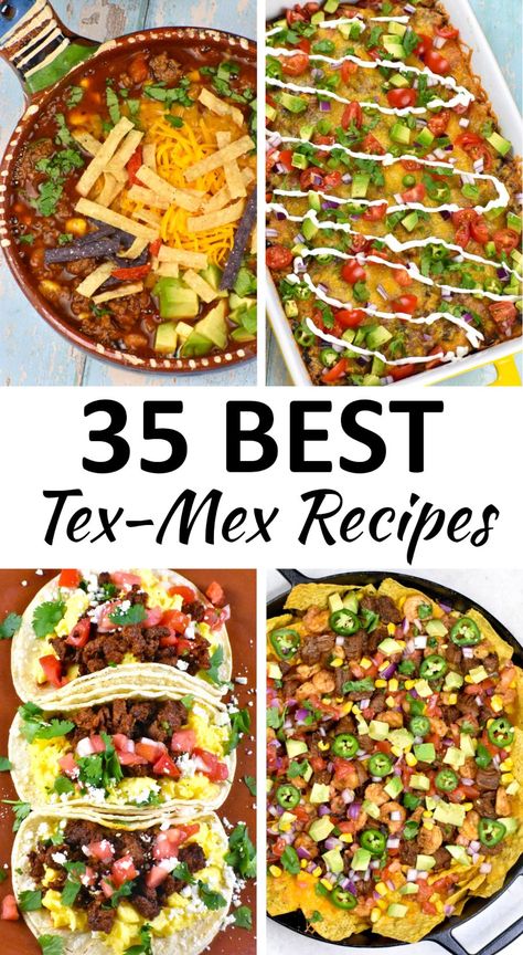 Tex Mex Platter, Tex Mex Dinner Ideas, Tex Mex Dinner Party, Tex Mex Fajitas, Tex Mex Decor, Easy Tex Mex Recipes, Vegetarian Tex Mex Recipes, Southwest Recipes Main Dishes, Copycat Mexican Restaurant Recipes