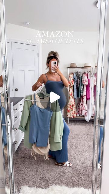 KAIT CURNOW on Instagram: "Amazon Summer Outfits 🤍🍋 all non maternity but bump friendly & tons of under $50 finds! I owned all of these pre-pregnancy and I’m so happy I can still wear them now and can wear again after! Also this is your sign that bump style & maternity outfits can be CUTE!  Comment SHOP SUMMER to get all of these sent to you directly! https://liketk.it/4H0ZZ 🫶🏼 as always, everything is also added to my LTK and my storefront!  #amazonfashion #amazonfinds #amazonoutfit #summerstyle #summeroutfits" Pregnancy Vacation Outfits, Maternity Fashion Spring/summer, Maternity Athleisure Outfits, Second Trimester Outfits, Casual Summer Pregnancy Outfits, Pregnancy Outfits Summer, Maternity Outfits Summer, Babymoon Outfits, Summer Maternity Outfits