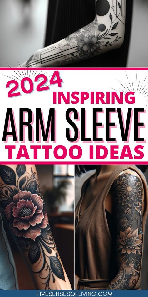 Are you searching for the perfect sleeve tattoo for black women or white? If so you're in luck you'll find full sleeve tattoo for black women, half sleeve tattoo ideas. Women often opt for unique and artistic full sleeve tattoos, showcasing their individuality and creativity. Whether you're seeking inspiration or already have a clear idea in mind, full sleeve tattoos can be tailored to suit your taste, making them a versatile and striking choice for both men and women alike. Lotus Half Sleeve Tattoos For Women, Women Full Arm Tattoo Ideas, Girly Full Sleeve Tattoos, Black And White Sleeve With Pop Of Color, Women’s Black And White Sleeve Tattoo, Simple Quarter Sleeve Tattoos For Women, Woman Arm Sleeve Tattoo Ideas, Best Arm Tattoos For Women, Dark Half Sleeve Tattoos For Women