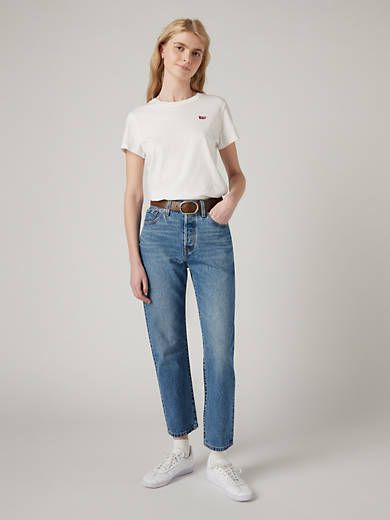 501® Original Cropped Women's Jeans - Medium Wash | Levi's® CA Levis 501 Cropped Jeans, Levis 501 Crop, Levis Jeans 501, Hemming Jeans, Levis Outfit, The Blueprint, Jean Grey, Now Open, Close Your Eyes