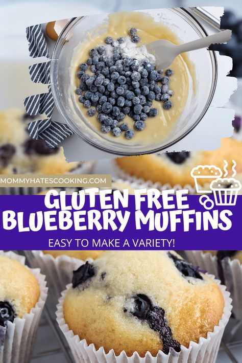 Blueberry Muffins Gluten Free Easy Recipes, Flourless Blueberry Muffins, Gluten Free Blueberry Recipes Easy, Gluten Free Blueberries Muffins, Healthy Gluten Free Baking Recipes, Gluten Free Blueberry Cake Recipes, Gluten And Fructose Free Recipes, Gf Blueberry Muffins Recipes, Gf Df Blueberry Muffins