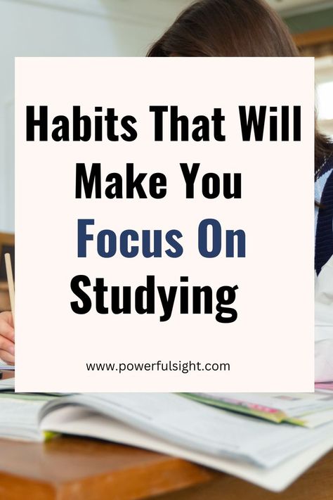 How To Focus On Studying Improve Study Skills, Ways To Focus On Studying, Tips To Focus On Studying, Study Focus Tips, How To Focus On Studying Tips, How To Get Interest In Studies, Focus Tips Study, How To Get Motivation To Study, How To Study Effectively Tips