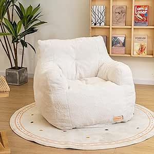 Fluffy Bean Bag Chair, Bean Bag Lounge Chair, Faux Fur Bean Bag, Fur Bean Bag, Bean Bag Chairs, Bean Bag Chair Covers, Teddy Fabric, Bean Bag Sofa, Cozy Sofa