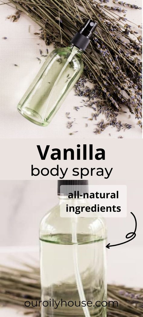 Lavender Body Spray, Homemade Body Spray, Night Makeup Ideas, Body Spray Recipe, Diy Body Spray, Vanilla Body Spray, Diy Vanilla, Essential Oil Perfumes Recipes, Lavender And Vanilla