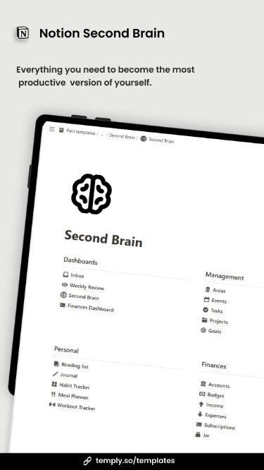 #Organisation #Second_Brain_Notion #Notion_Second_Brain #Finance_Dashboard Organisation, Notion Second Brain, Finance Dashboard, Second Brain, Business Campaign, Small Business Planner, Social Media Planner, Notion Template, Keeping A Journal