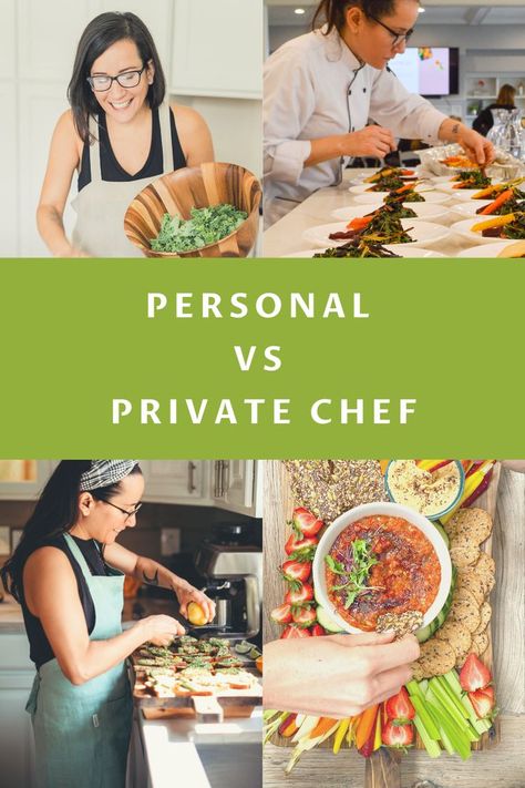 Personal Chef vs. Private Chef: Which one suits your lifestyle better? Private Chef Menu Ideas, Personal Chef Business, Personal Chef Service, Chef Tips, Chefs Kiss, Healthy Family Meals, Private Chef, Truck Ideas, Personal Chef