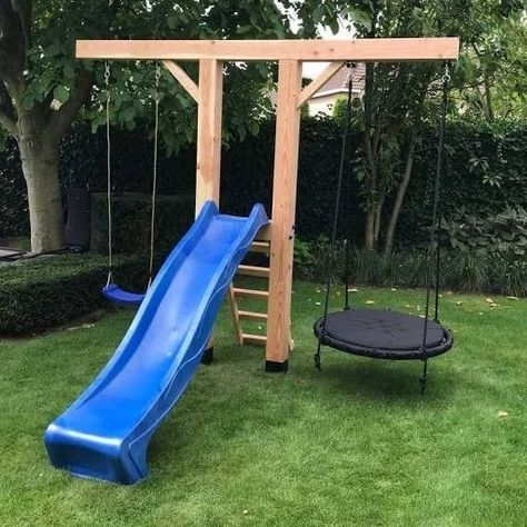 Play Area Backyard, Diy Playground, Kids Outdoor Play, Outdoor Play Area, Backyard Play, Backyard Playground, Backyard For Kids, Garden Designs, Backyard Projects