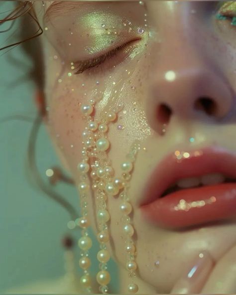 A Woman, Editorial, Makeup, Water, On Instagram, Instagram, Art, Make Up