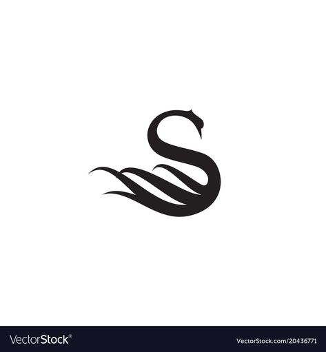 S Alphabet Design, S S Logo, S Logo Design Icons, The Letter S Design, Letter S Logo Fonts, Logo With S, S Icon Logo, S Logo Design Letter, Swan Logo Design