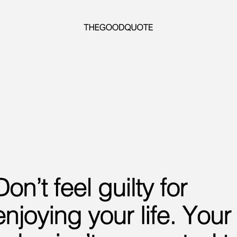 The Good Quote on Instagram: "It's important not to tether your sense of worth to the hardships you face. Enjoying your life and finding moments of happiness are essential parts of your journey, not indulgences to feel guilty about. Your value isn't defined by how much you endure or overcome; it's about embracing joy and fulfillment amidst life's challenges.⁠
⁠
Allowing yourself to enjoy life doesn't diminish the seriousness of any struggles you may be experiencing. Instead, it acknowledges that your well-being matters, and nurturing happiness is a fundamental part of self-care. Guilt often stems from societal pressures or internalized beliefs that suggest you must constantly endure to prove your worth. However, true self-worth comes from honoring your needs and finding balance between res Never Feel Guilty For Choosing Yourself, Finding Your Self Worth, Finding Self Worth, Stop Feeling Guilty For Doing Whats Best For You, Confidence Vs Insecurity, Your Values, Emotional Resilience, Finding Balance, Enjoy Your Life