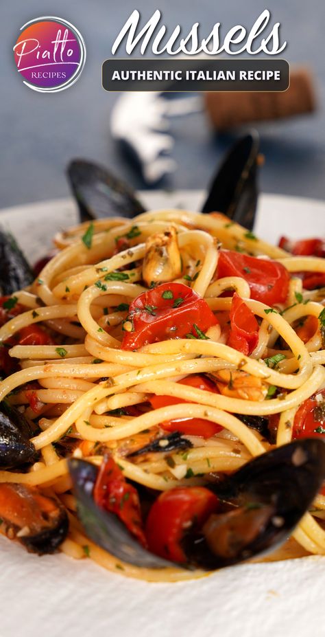 Mussels Recipe Pasta, Frutti Di Mare Recipe, Best Mussels Recipe, Pasta With Mussels, Seafood Pasta Sauce, Italian Seafood Pasta, Mussels Pasta, Seafood Pasta Dishes, Italian Spaghetti