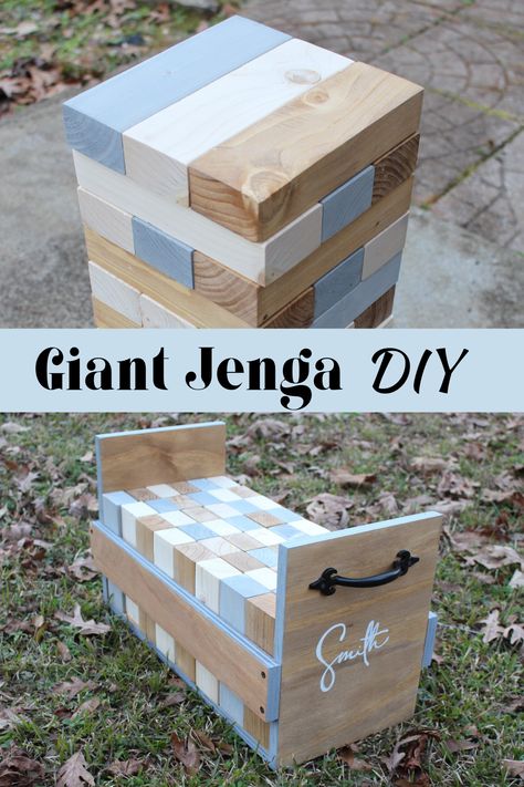 2x4 Jenga Diy, Wooden Outdoor Games Diy, Large Jenga Diy Backyard Games, Wood Stuff To Sell, Life Size Jenga Diy, Diy Outdoor Jenga Set, Giant Connect Four Diy Building Plans, Wood Outdoor Games, Wood Lawn Games