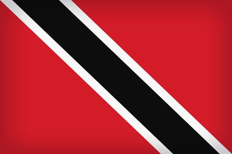 Trini Flag, Trinidad Aesthetic, Trinidadian Flag, Andrea King, Trinidad Flag, Printable Flags, Liechtenstein Flag, All Country Flags, Caribbean Flags