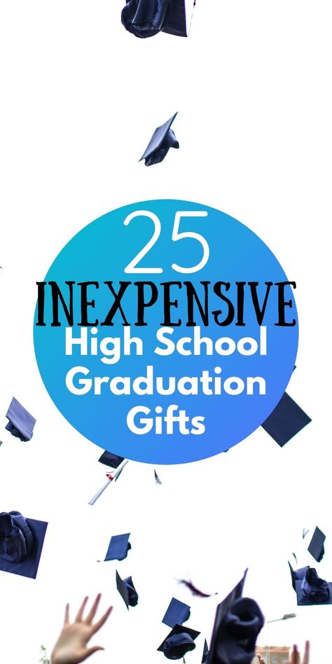 These cheap graduation gift ideas are great to honor friends and family without spending a lot of money. Fun, inexpensive graduation gifts to make or purchase for a few dollars. #graduation #giftideas #cheap Gift Ideas For Graduation For Him, Bulk Graduation Gift Ideas, Gifts For Graduation High Schools, Gift Ideas For High School Graduates, Boys Graduation Gift Ideas High Schools, Graduation Gift Ideas For High School Students From Teacher, Graduation Ideas For High School Boys, Gifts For Graduates High Schools, Graduation Friend Gifts