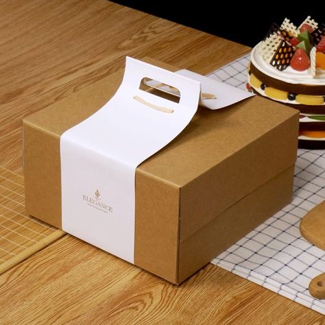 Cupcake Boxes Packaging, Bakery Boxes Packaging, Cake Box Cake, Box Bag Packaging, Cake Boxes Packaging, Premium Cake, Bakery Packaging Design, Bread Packaging, Baking Packaging