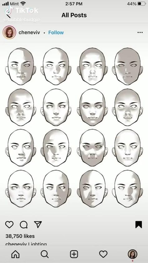 Face Shading, Shadow Drawing, Drawing Tutorial Face, How To Shade, Digital Art Beginner, Drawing Expressions, Digital Painting Tutorials, Anime Drawings Tutorials, Art Sketch