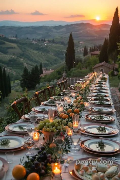 Forest Theme Wedding, Dream Wedding Decorations, Dream Venue, Outdoor Dinner, Future Wedding Plans, Tuscany Wedding, Long Table, Wedding Dinner, Italian Wedding