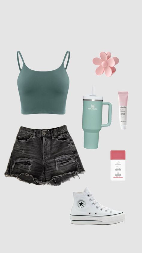 #outfitinpso #summerfit #fitideas #summer School Outfits, Fashion Tips, Converse, Back To School, Outfit Ideas For School, Converse Sneakers, School Fashion, Outfit Ideas, Sneakers