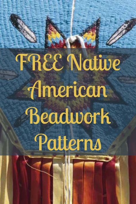 OFF LOOM BEADING #LoomBeading Indian Beadwork, Native American Beadwork Patterns, Native American Regalia, Native Beading Patterns, Native American Patterns, Beadwork Tutorial, Beadwork Designs, Native American Crafts, Beading Patterns Free