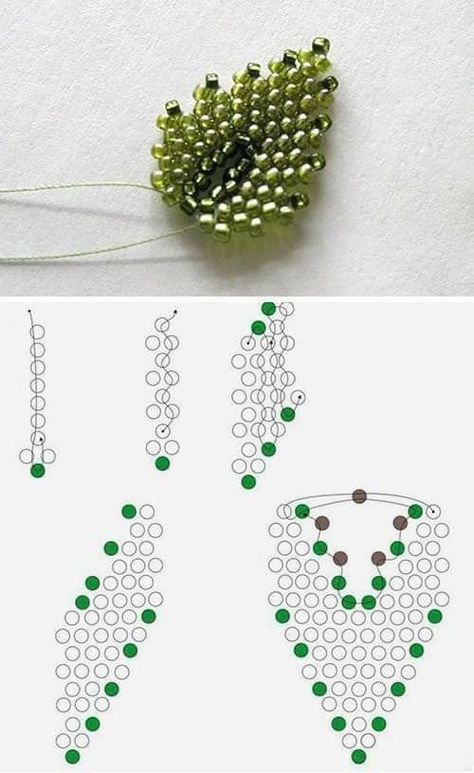 Beaded Flowers Patterns, Motifs Perler, Beaded Necklace Diy, Beading Techniques, Bead Weaving Patterns, Beaded Jewelry Tutorials, Seed Bead Tutorial, Bead Embroidery Jewelry, Beaded Crafts