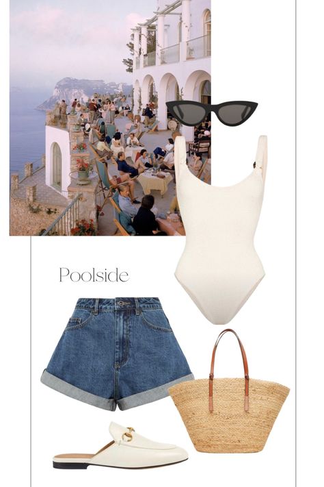 Shop High-rise denim shorts and other curated products on LTK, the easiest way to shop everything from your favorite creators. Flat Lays, High Rise Denim Shorts, High Rise Denim, Denim Shorts, High Rise, Polyvore, Quick Saves