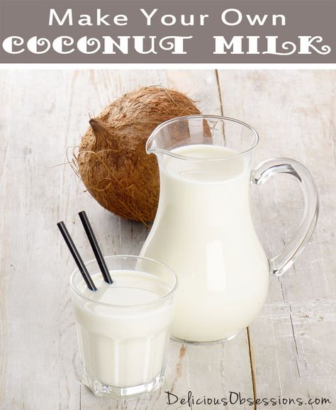 Ever wanted to know how to make your own coconut milk? It is so easy to do at home and costs a fraction of what the canned stuff does. These simple videos show you how. Soy Milk Benefits, Homemade Coconut Milk, Flax Milk, Paleo For Beginners, Coconut Butter, Sem Lactose, Soy Milk, Convenience Food, Paleo Recipes