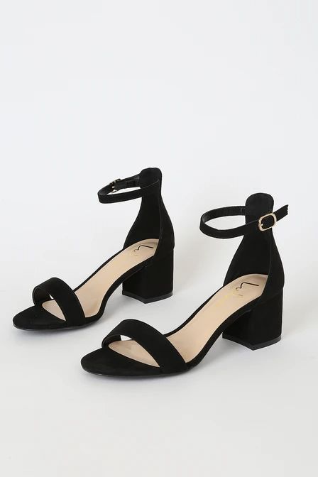 Short Heel Shoes, Black Wedding Shoes, Graduation Shoes, Black Heeled Sandals, Black Ankle Strap Heels, Heels Block, Everyday Shoe, Fashion Shoes Heels, Shoes Heels Classy