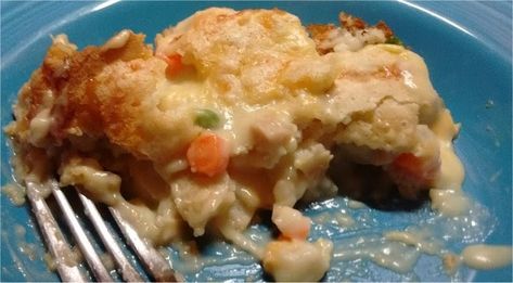 Always Good Pot Pie #justapinchrecipes Chicken Cobbler Recipe, Chicken Cobbler, Puff Pastry Chicken, Viral Recipes, Leftover Chicken Recipes, Cheddar Chicken, Easy Chicken Pot Pie, Biscuit Mix, Homemade Pastries