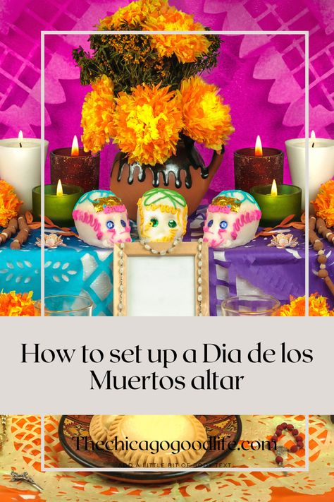 How To Build A Dia De Los Muertos Altar, Small Dia De Los Muertos Altar Ideas Diy, Dia De Los Muertos Alters Diy, How To Set Up An Ofrenda, Dia De Los Muertos Alters Ideas, Dia De Los Muertos Decorations Ideas Altars, Dia De Los Muertos Altar Ideas Diy, Simple Ofrenda Ideas, Small Ofrenda Ideas