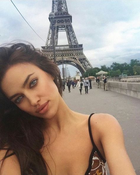 October 7, Irina Shayk, The Eiffel Tower, Eiffel Tower, A Woman, Tower, Paris, On Instagram, Instagram