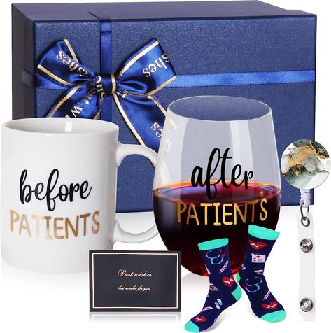 Before Patients, After Patients 11 oz Coffee Mug and 15 oz Stemless Wine Glass Set Gifts Idea for Nurses, Doctors, Hygienists, Assistants, Physician, Dentists, Nurses' week Birthday Graduation Gifts #ad Best Gifts For Nurses, Funny Nurse Gifts, Nurses Week Gifts, Nursing Student Gifts, Nurse Appreciation Gifts, Assistant Gifts, Nurse Graduation Gift, Physician Assistant, Nurses Week