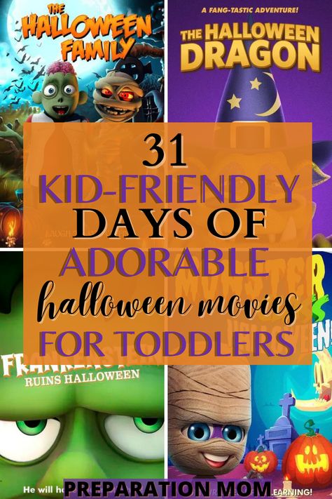 halloween movies for toddlers 31 Days Of Halloween Movies, Best Kids Halloween Movies, Halloween Movies To Watch, Halloween Movies List, Halloween Activities For Toddlers, Christmas Activities For Toddlers, Movie Night For Kids, Best Halloween Movies, Halloween Movie Night