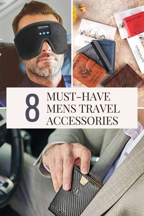 Check out our latest blog post on the eight must-have travel accessories for men to pack like a pro! We've got you covered with the best products for every type of traveler. Men’s Travel Essentials, Men Travel Essentials, Travel Essentials For Men, Travel Accessories Men, Must Have Travel Accessories, Travel Essentials Men, Travel Accessories For Men, Pack Like A Pro, First Class Flights