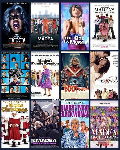 In honor of 'A Madea Homecoming' being released tomorrow on Netflix, how many movies featuring Madea have you seen? And which one is your favorite? 🎞️ Madea Family Reunion | Feb 24, 2006 🎥 Director: Tyler Perry, , Elvin Ross 📺 Stream: HBO Max, Hulu Family Comedy Movies, Movie To Watch With Family, Netflix Movies To Watch With Family, Funny Family Movies To Watch, Movie Marathon With Friends, Movie Ideas To Watch With Family, Madea Movie Poster, Best Family Movies On Netflix Right Now, Funny Movies On Netflix Comedy