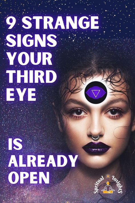 9 Strange Signs Your Third Eye is Already Open Third Eye Meditation, Spiritual Awakening Stages, Spiritual Awakening Higher Consciousness, Third Eye Awakening, Psychic Development Learning, Level Of Consciousness, Spiritual Eyes, Chakra Health, Third Eye Opening