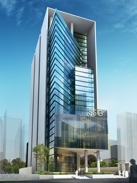 Set your sights high: This iconic structure by SSG - Super Star Group is nothing short of exceptional. The latest business center is coming soon to Tejgaon, Dhaka.⚡✨ Smart Building Architecture, Corporate Building Exterior, Business Building Exterior, High Rise Buildings, Commercial Design Exterior, Round Building, Commercial And Office Architecture, Simple Building, Building Aesthetic