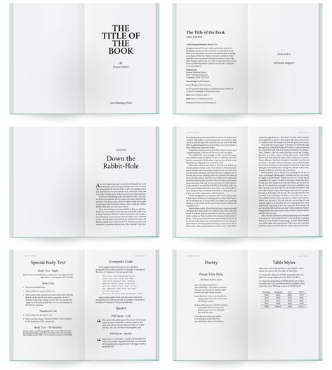 Poetry Book Layout Design, Typography Book Layout, Book Typography, Book Design Templates, Minimal Book, Book Editorial Design, Template Book, Indesign Layout, Minimalist Book