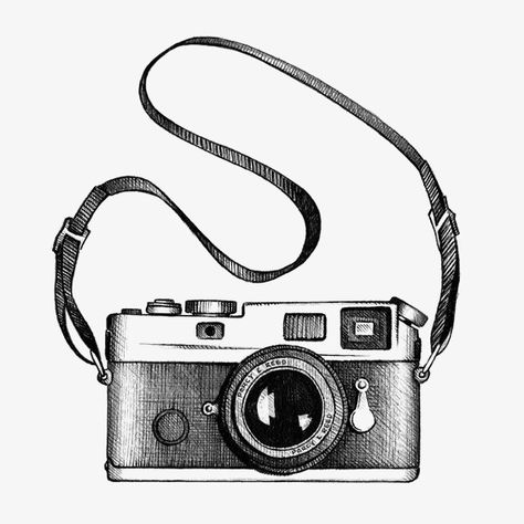 Інстанграм Camera Illustration, Camera Drawing, Camera Tattoo, Vintage Logos, Camera Art, Gadgets Technology Awesome, Cartoons Png, Web Banner Design, Electronics Design