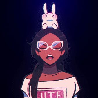 Rebecca Cyberpunk Edgerunners Icon Gif, Animation Artwork Gif, Pfp Gifs For Discord, Witch Bunny Fernanda Dias, Animated Icons Discord, Fernanda Dias Art, Cute Pfp Gif, Pfp Gif Aesthetic, Animation Reference Gif